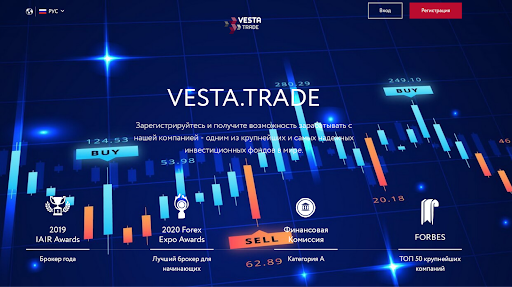 Лохотрон Vesta Trade