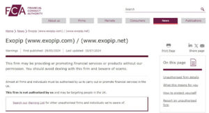 Exopip скам брокер