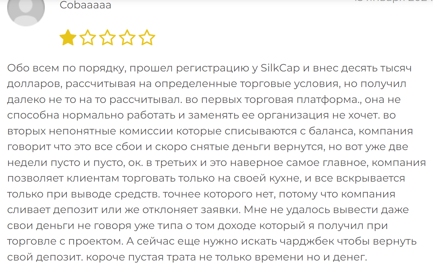 SilkCap отзывы