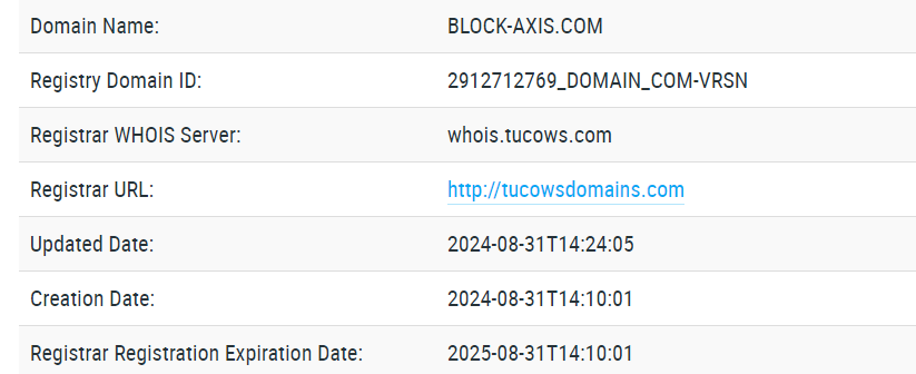 Block-Axis обман