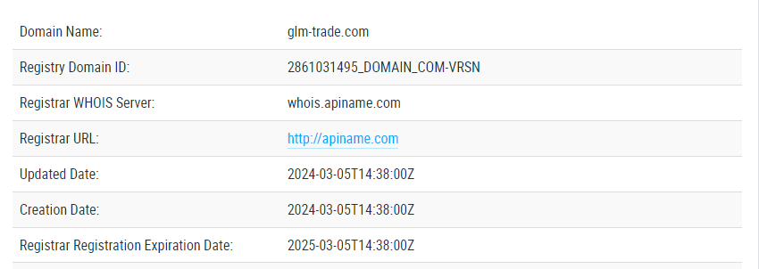 GLM Trade обман