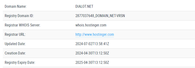 Dialot.net обман